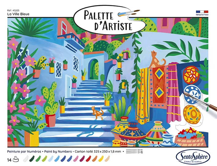 Palette D'Artiste - Die Blaue Stadt
