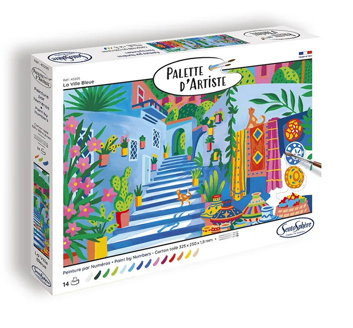 Palette D'Artiste - Die Blaue Stadt