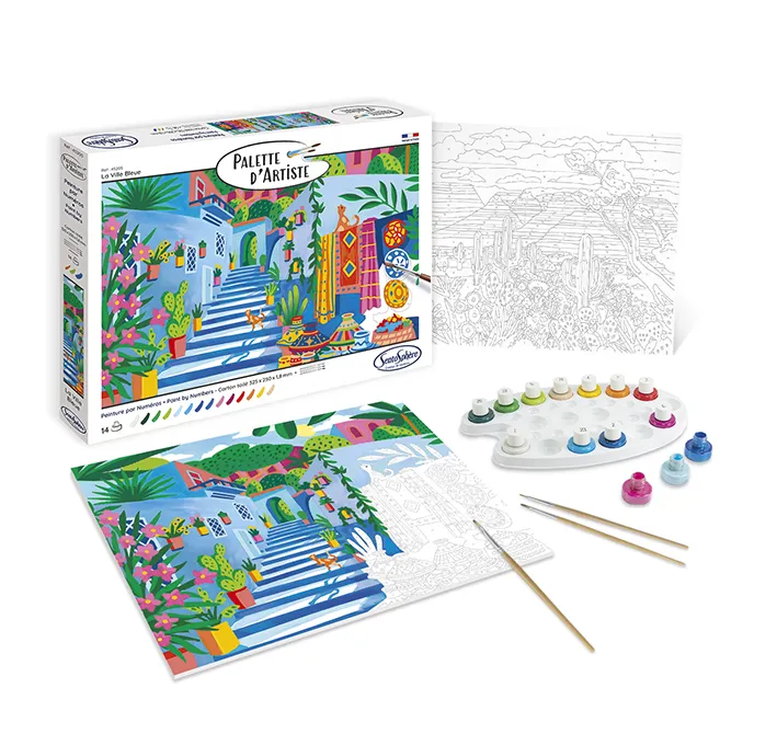 Palette D'Artiste - Die Blaue Stadt