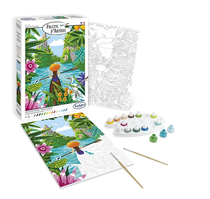 Palette D'Artiste - Lagune In Thailand