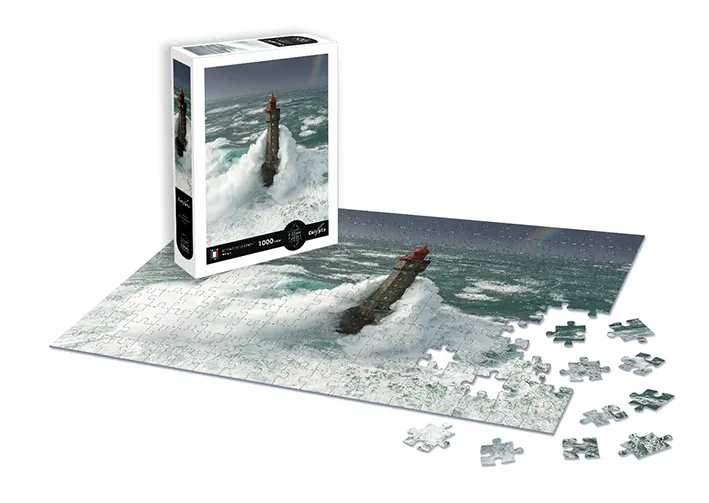 Landschaft - Leuchtturm Jument - Bretagne