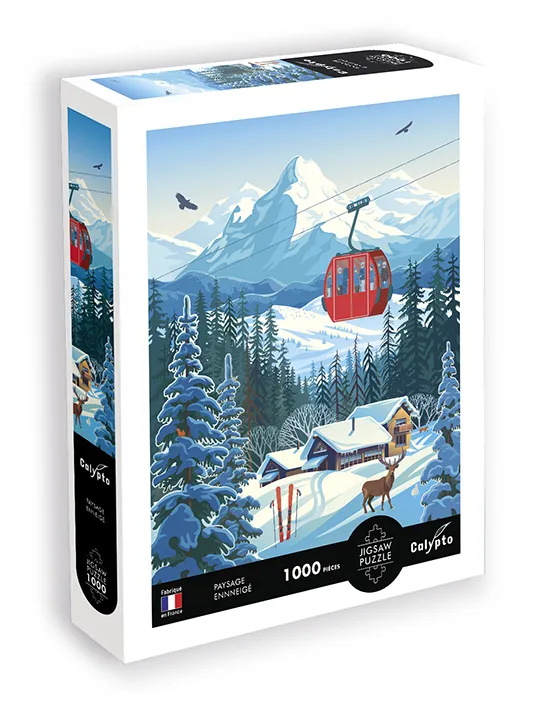 Abbildung - Schneelandschaft