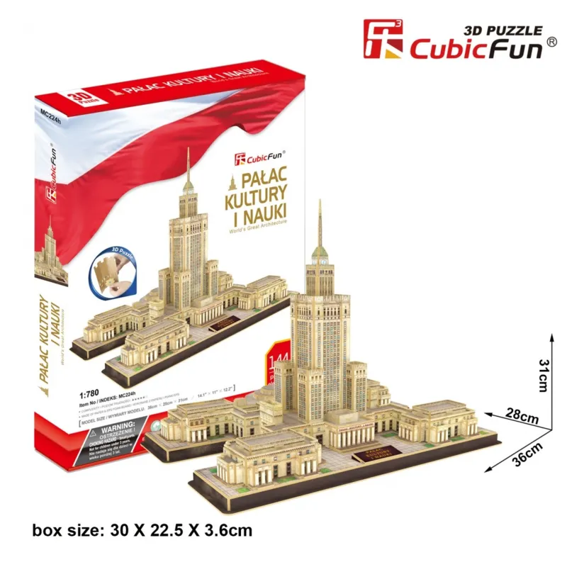 3D Puzzle - Kulturpalast