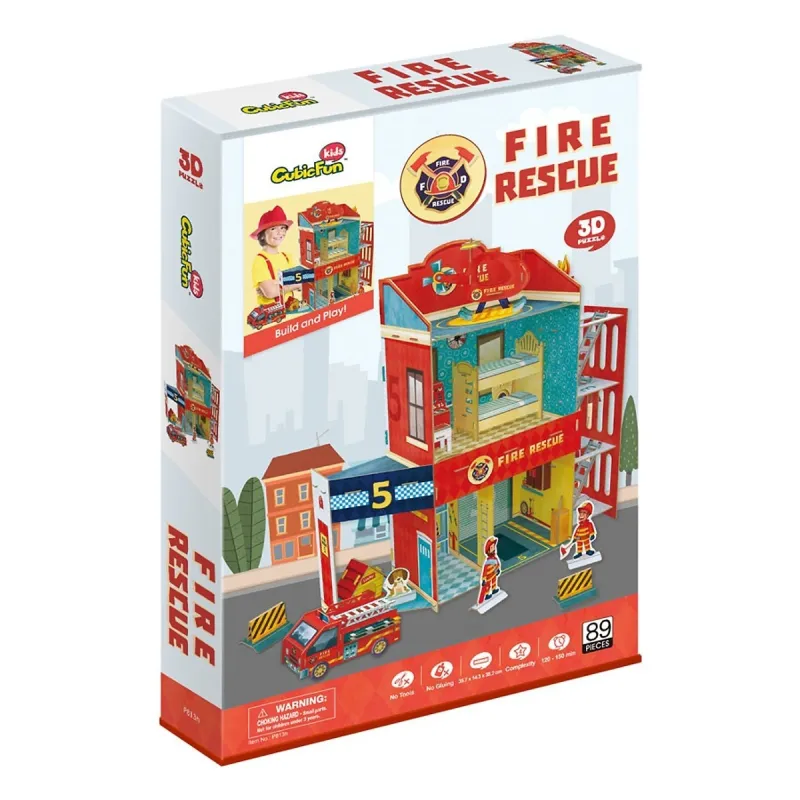 3D Puzzle - Fire Rescue