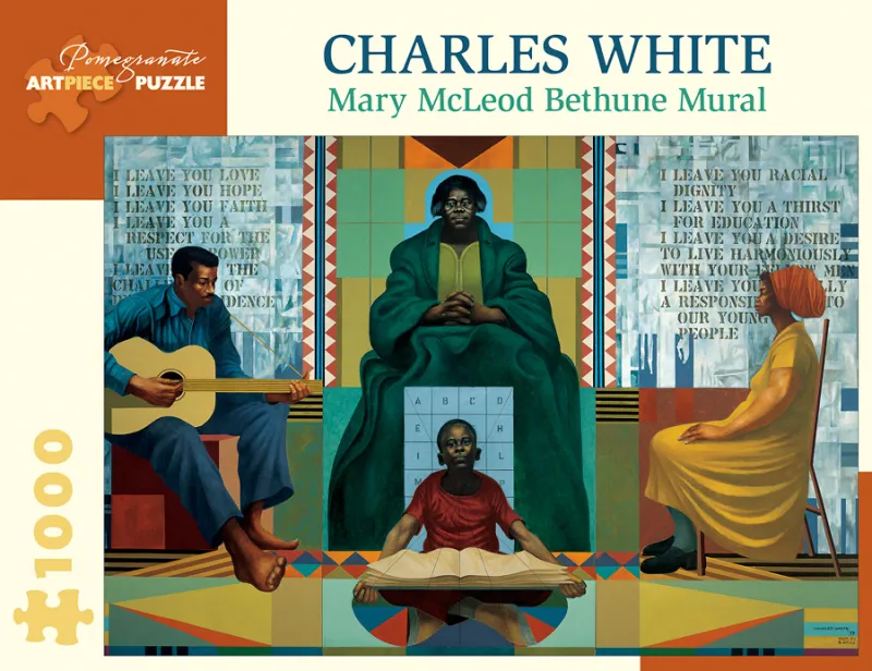 Charles White - Mary McLeod Bethune, 1978