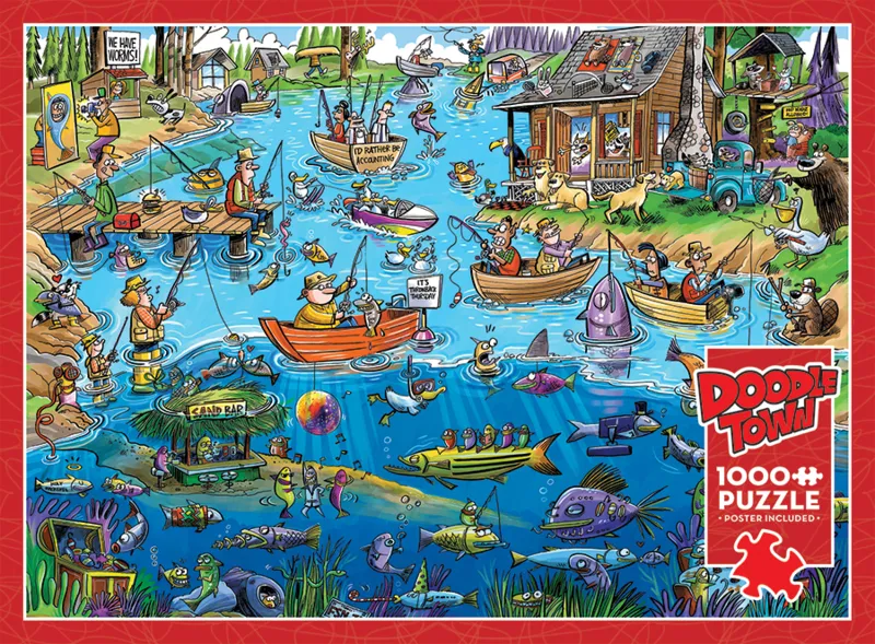 DoodleTown: Gone Fishing
