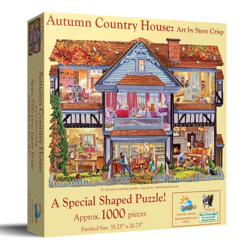 Autumn Country House - Formpuzzle