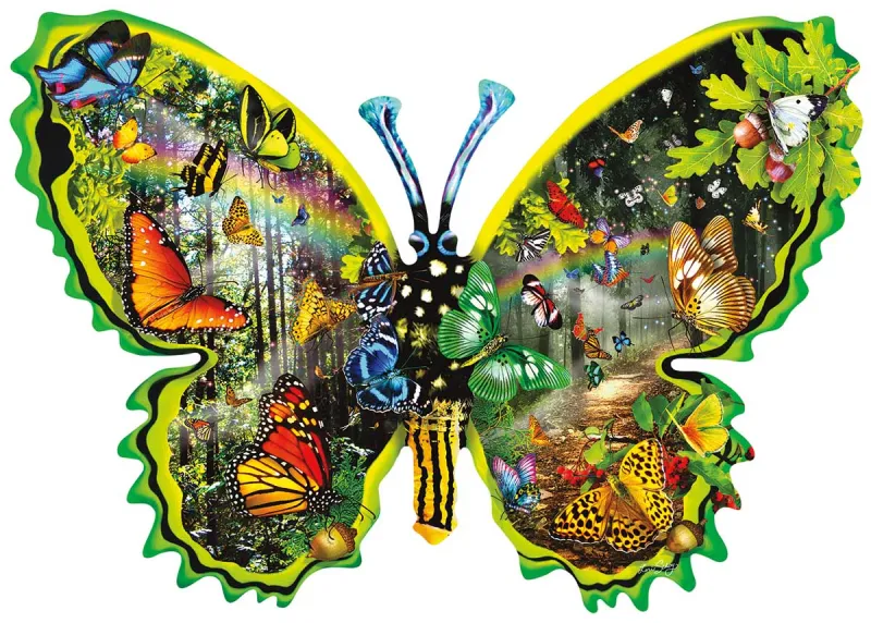 Butterfly Migration - Formpuzzle