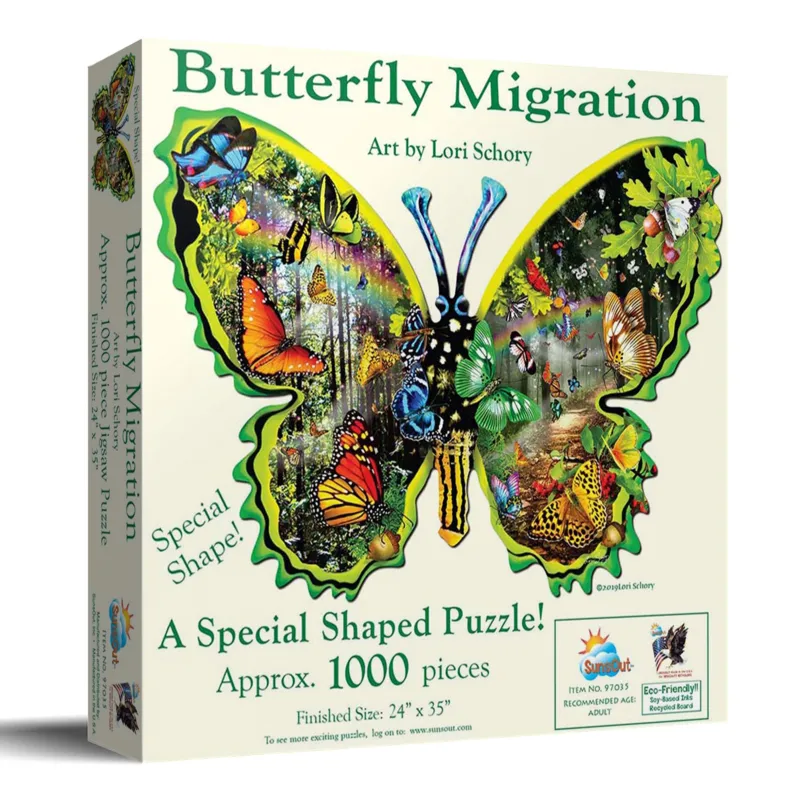 Butterfly Migration - Formpuzzle