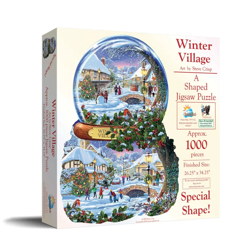 Winter Village - Formpuzzle