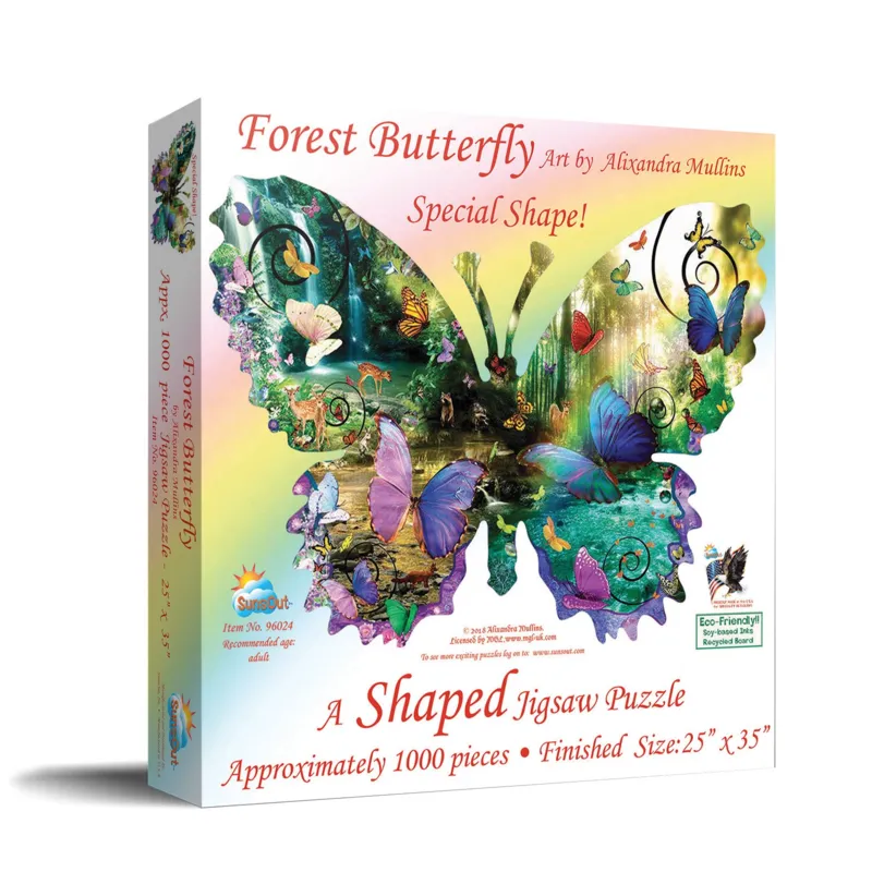 Forest Butterfly - Formpuzzle