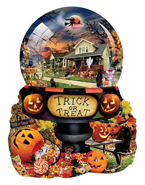 Halloween Globe - Formpuzzle