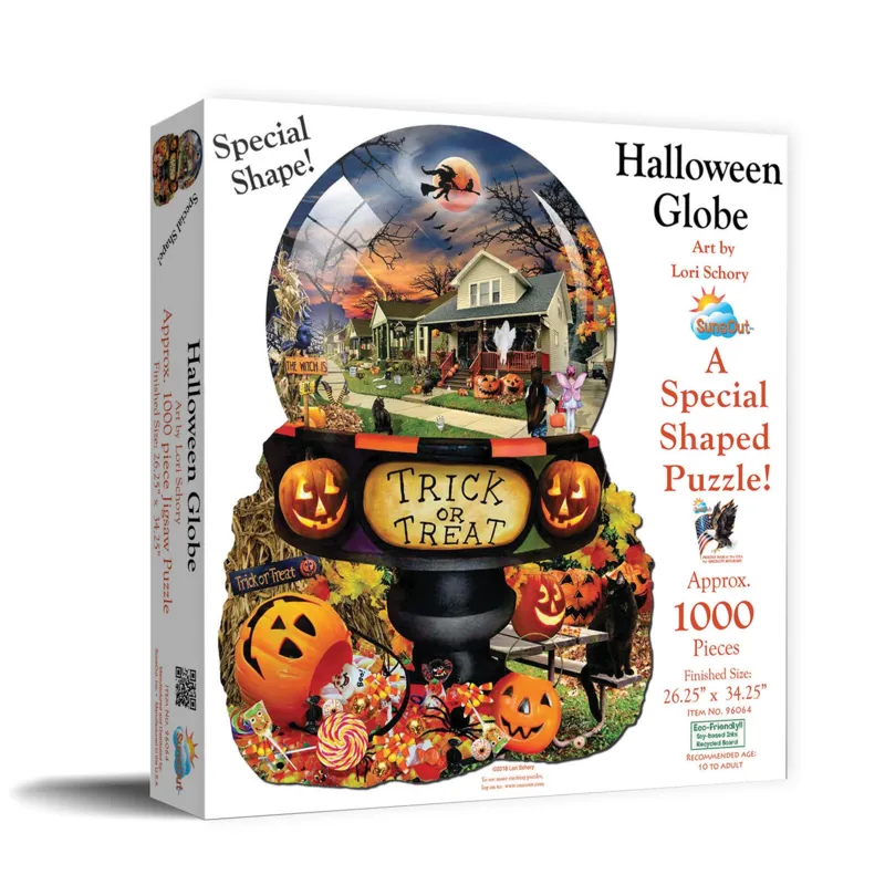 Halloween Globe - Formpuzzle