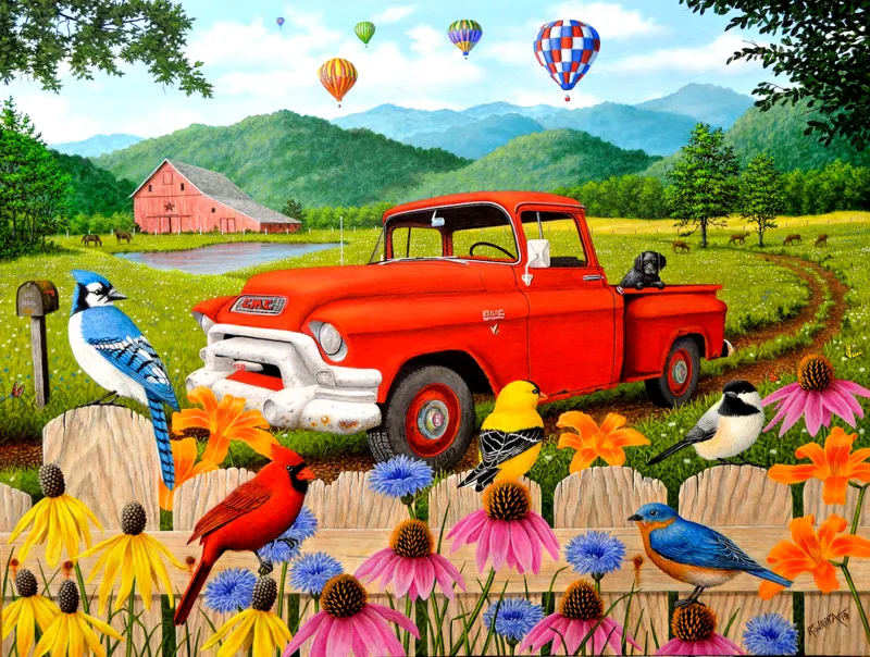 Robert Wavra - The Red Truck