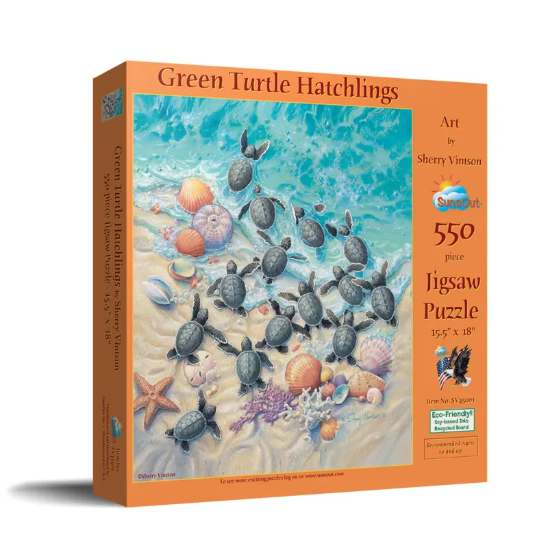 Sherry Vintson - Green Turtle Hatchlings