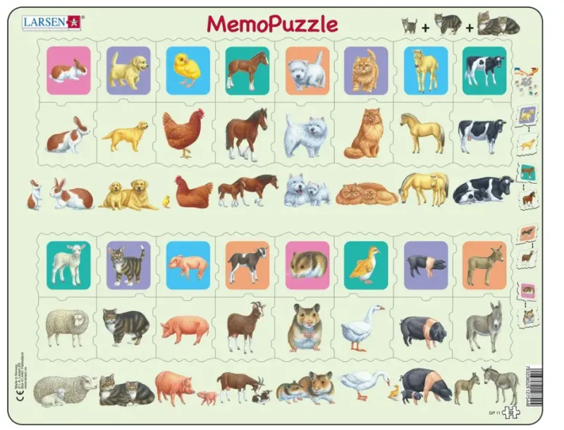 Rahmenpuzzle - MemoPuzzle