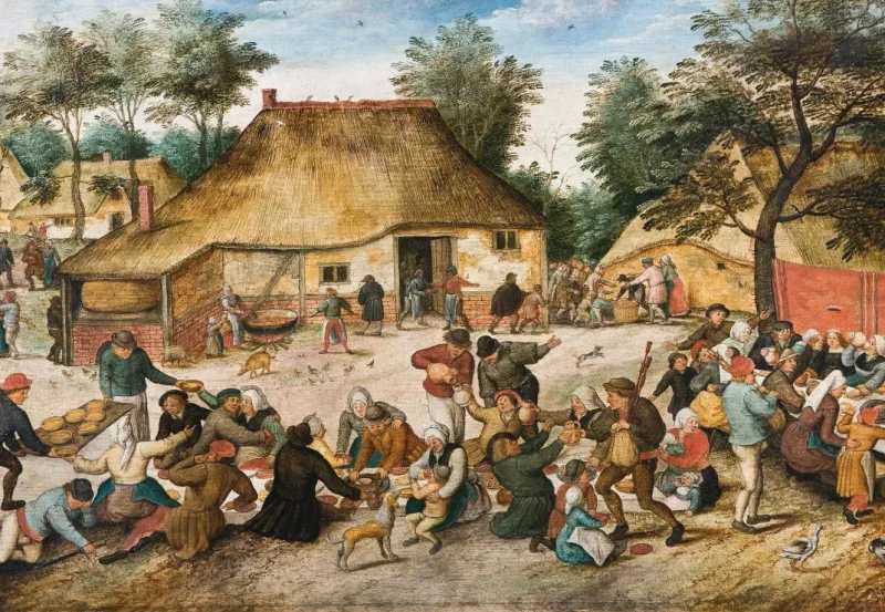 Brueghel - Le Repas de Noce, 1568