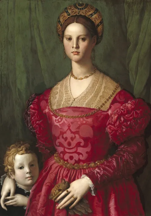 Agnolo Bronzino: A Young Woman and Her Little Boy, 1540