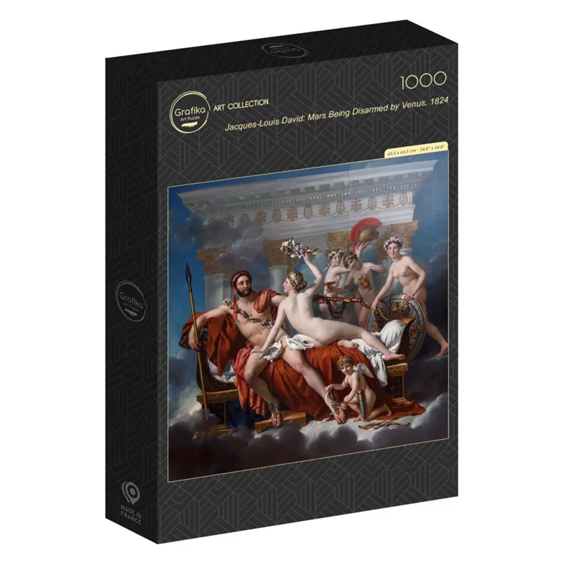 Jacques-Louis David: Mars entwaffnet durch Venus und die Grazien, 1824