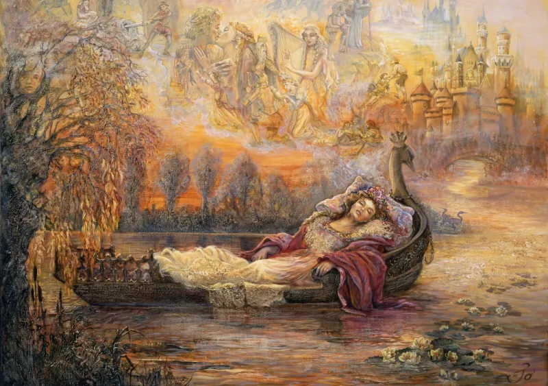Josephine Wall - Dreams of Camelot