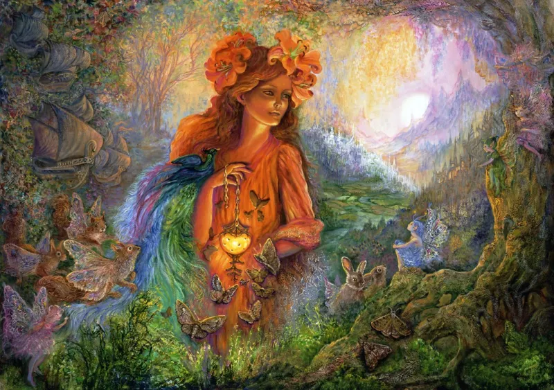Josephine Wall - Lighting the Way