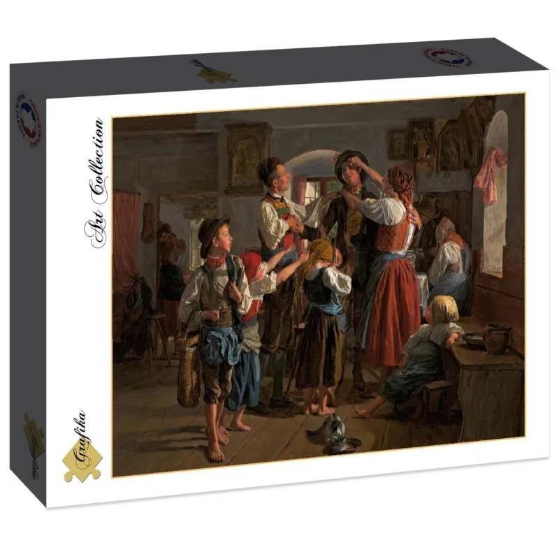 Ferdinand Georg Waldmüller: Der Abschied des Conscribierten, 1854