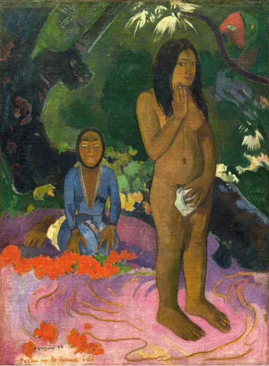 Paul Gauguin: Parau na te Varua ino (Words of the Devil), 1892