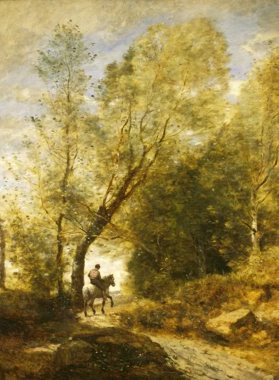 Jean-Baptiste-Camille Corot: The Forest of Coubron, 1872