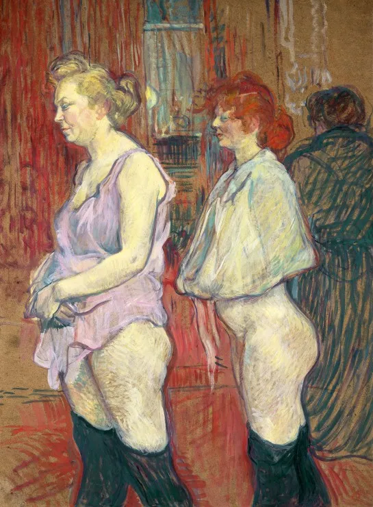 Henri de Toulouse-Lautrec: Rue des Moulins, 1894