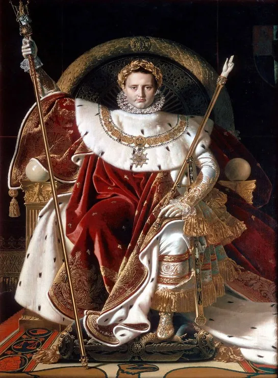 Jean-Auguste-Dominique Ingres: Napoléon on the Imperial Throne, 1806