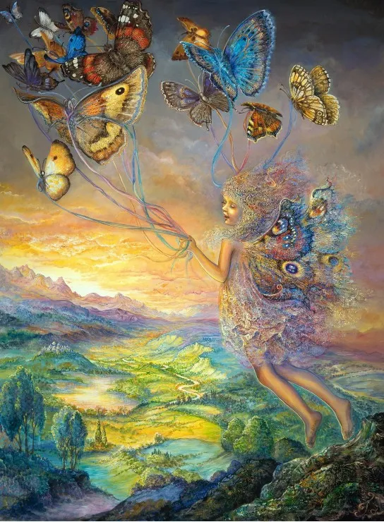 Josephine Wall - Up and Away