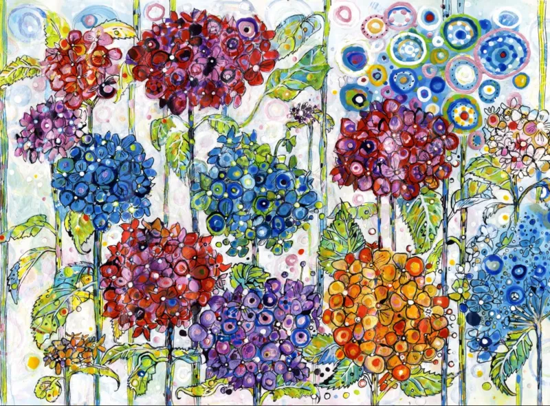 Sally Rich - Summer Hydrangeas