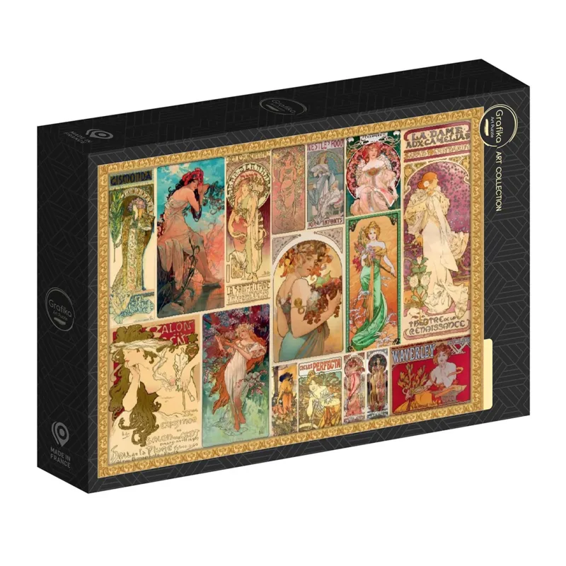 Alfons Mucha - Collage