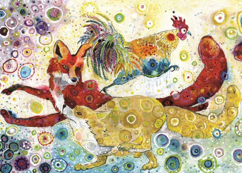 Sally Rich - Leaping Fox's