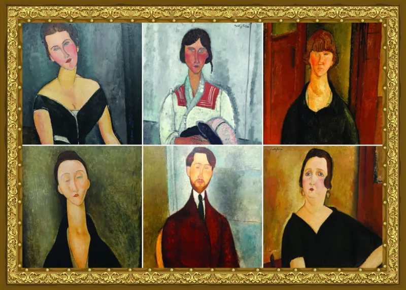 Collage Modigliani