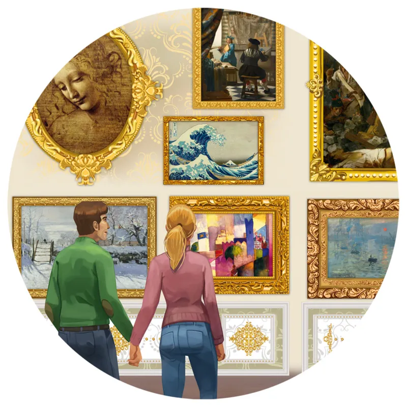 Größtes Puzzle der Welt - Travel around Art!