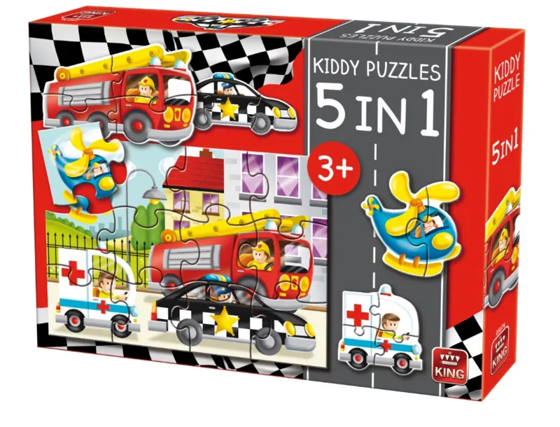 Kiddy Puzzles - 5 in 1