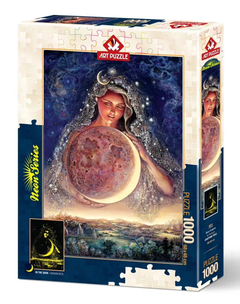 Néon Puzzle - Josephine Wall - Mondgöttin