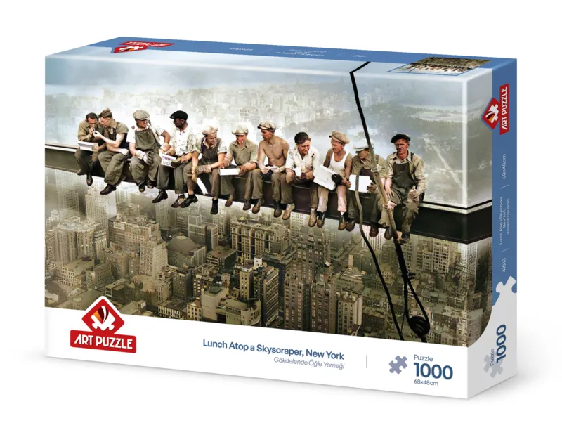 Mittagspause auf einem Wolkenkratzer, New York