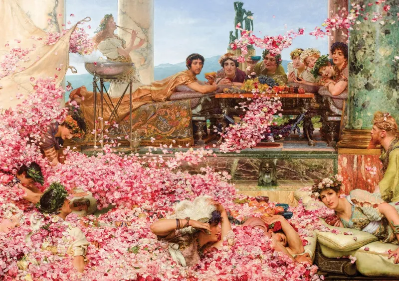 Lawrence Alma-Tadema - Rose Garten