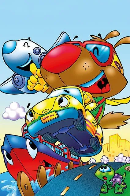 Wooden Puzzle - Schneller Hund