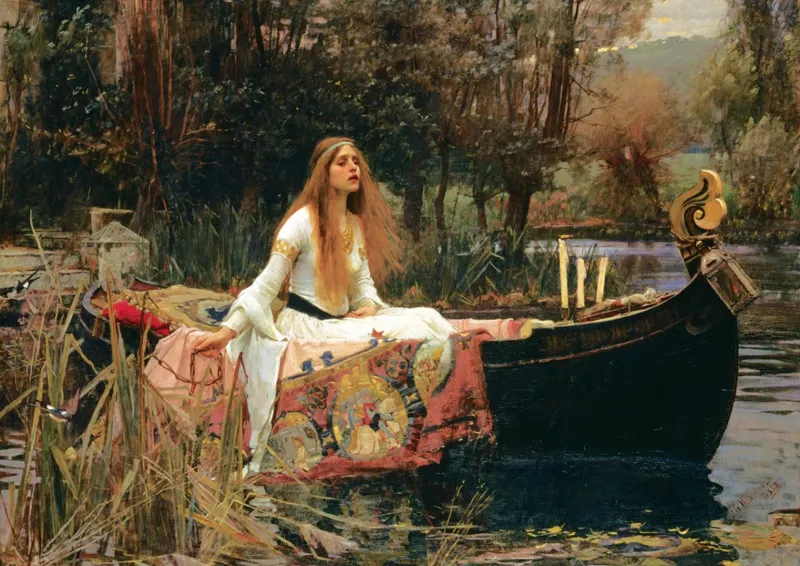 John William Waterhouse - Die Herrin von Shalott, 1888