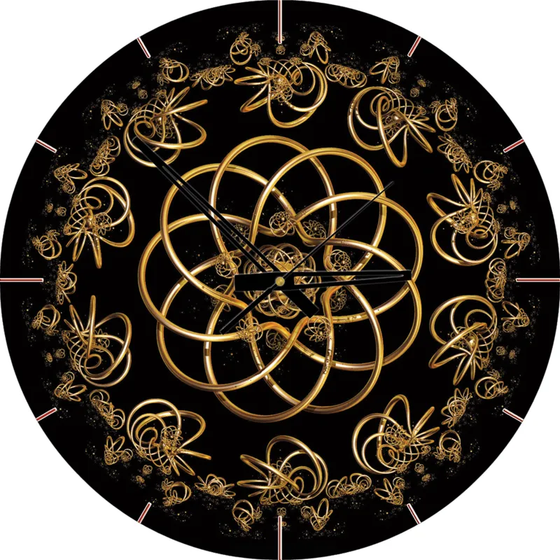 Puzzle-Uhr - Tanz mit der Nacht