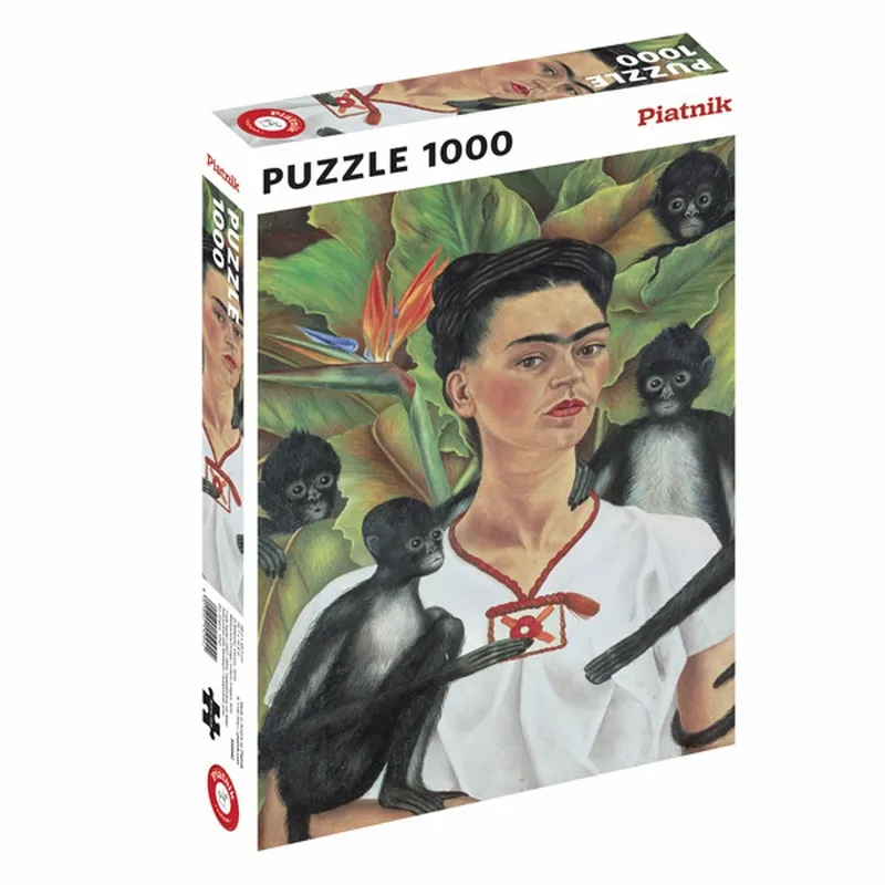 Frida Kahlo - Selbstbildnis mit Affen