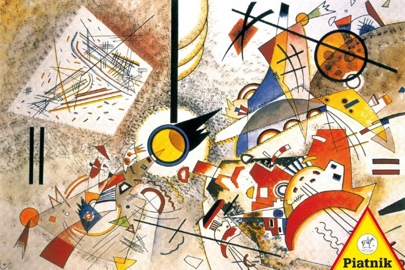 Kandinsky Wassily: Bustling Aquarelle