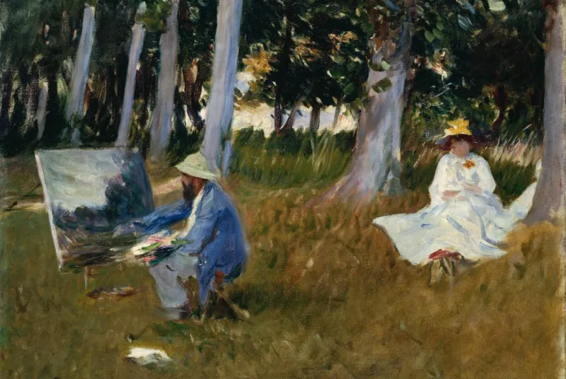 Claude Monet by John Singer Sargent, 1885
