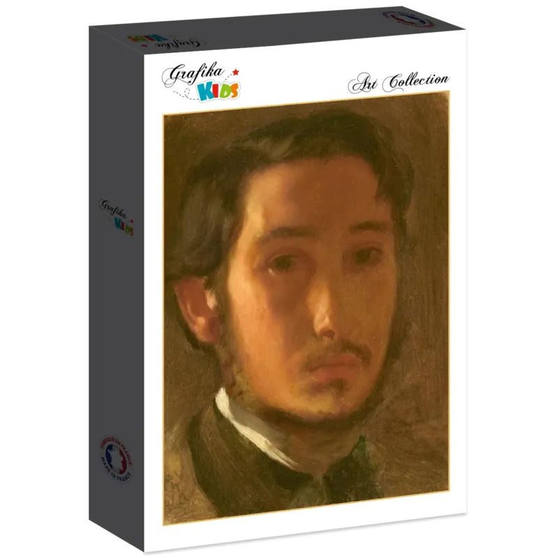 Edgar Degas: Self-Portrait with White Collar, 1857