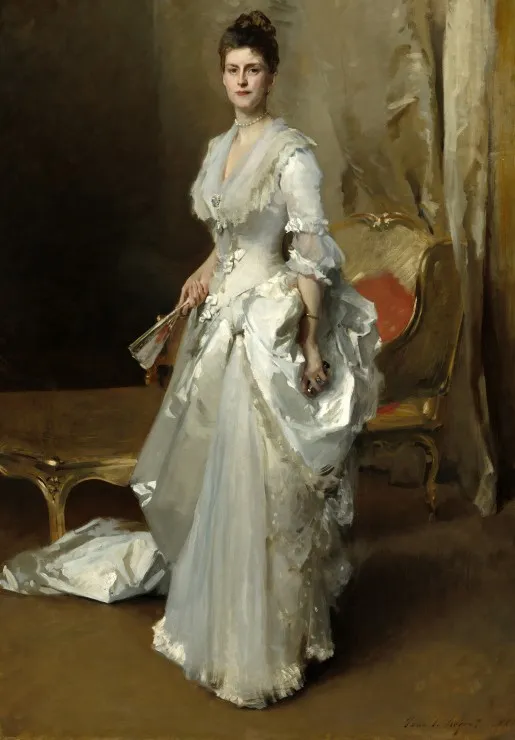 John Singer Sargent: Margaret Stuyvesant Rutherfurd White (Mrs. Henry White), 1883