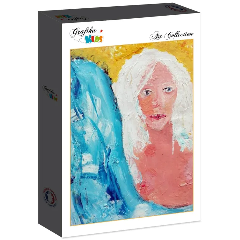 Mädchen mit weißem Haar