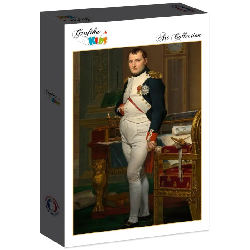 Jacques-Louis David: The Emperor Napoleon in his study at the Tuileries, 1812